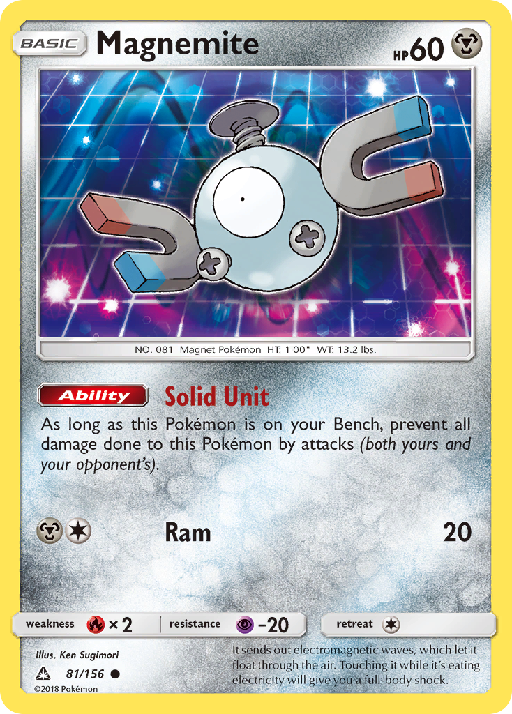 Ultra Prism Magnemite #81/156